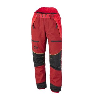 Farm-Land Herren Sauenschutzhose Rot Kurzgröße Mulligan Protect